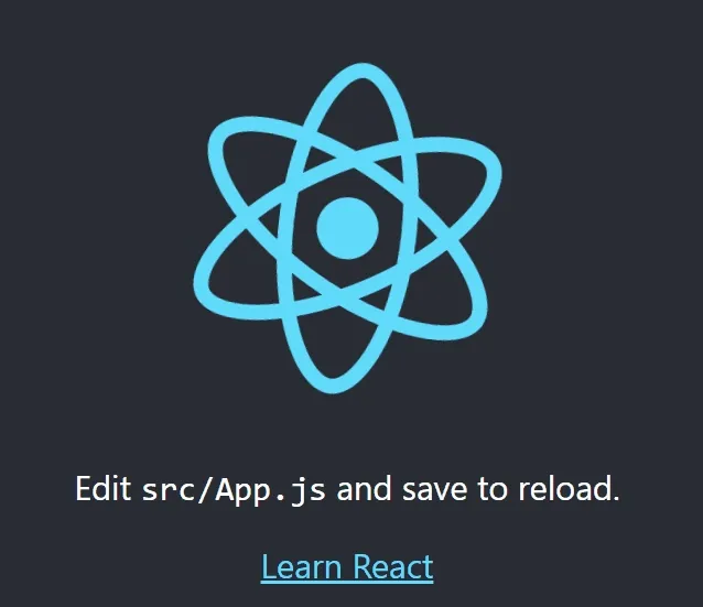 Reactアプリ トップ画面